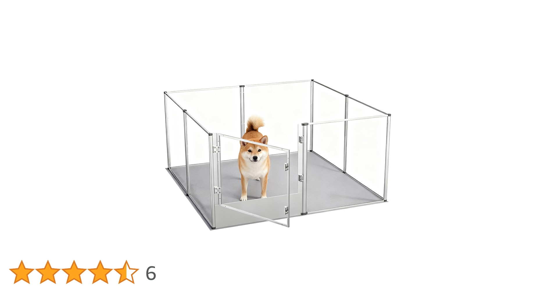 Amazon | BingoPaw 犬 サークル ペットフェンス アクリル 室内 うさぎ